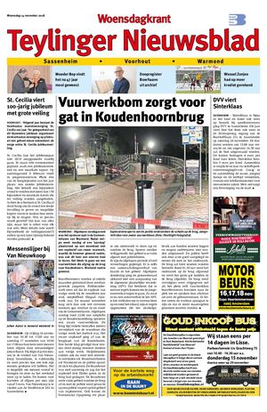 Teylinger Nieuwsblad 14-11-2018