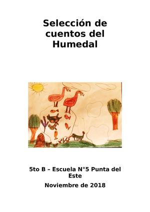 Selección de cuentos del Humedal