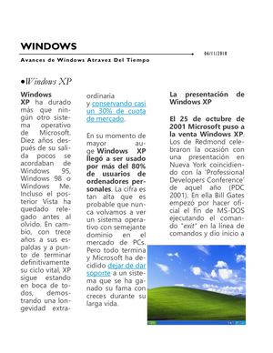 Versiones De Windows