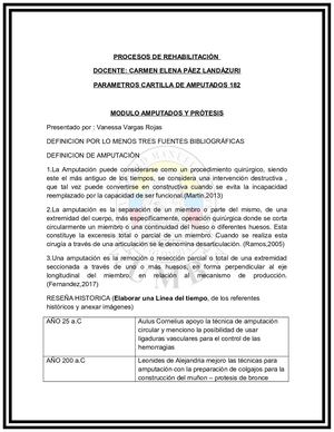 Cartilla Amputados