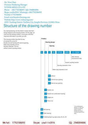 Wcb Slew Bearing China