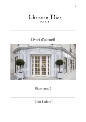 Livret D'accueil