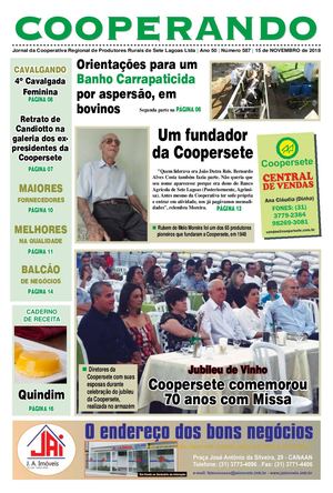 15 Novembro 2018 - Ed. 587