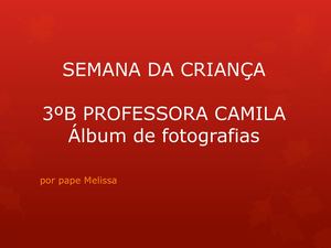 Semana Da Criança