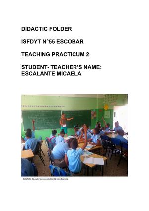 Escalante Micaela Didactic Folder