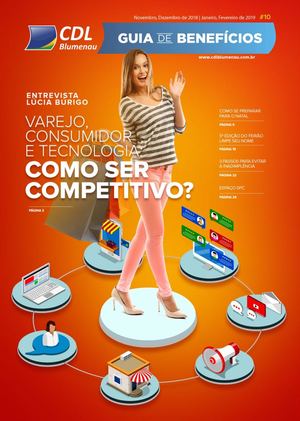 10ª edição Guia de Benefícios da CDL Blumenau