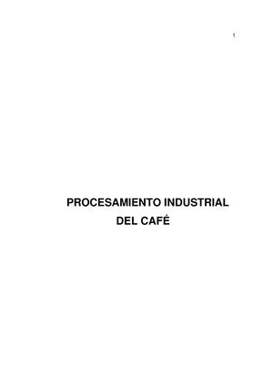 Procesamientocafe