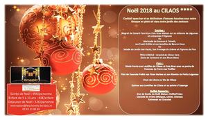 Menu Fêtes de fin d'année - Le Cilaos