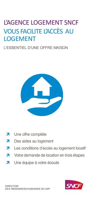 Dépliant Logement