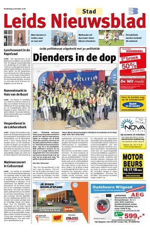 Leids Nieuwsblad Stad 15-11-2018