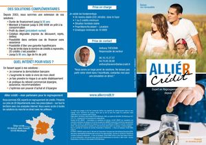 Allier Crédit Plaquette Thevenin