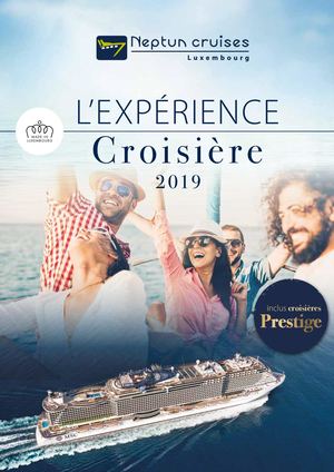 Brochure L'Expérience Croisière 2019
