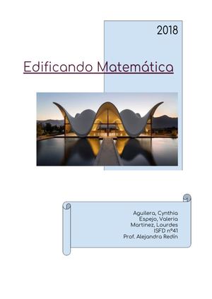 Proyecto Edificando Matemática