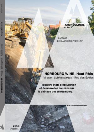 HORBOURG-WIHR, Village Schlossgarten, rue des Écoles (d)