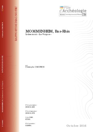 MOMMENHEIM, Lotissement Vergers (d)
