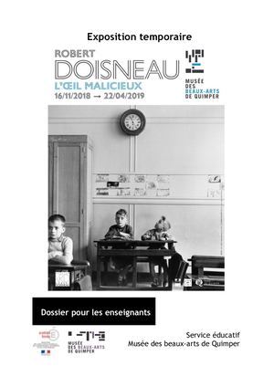 Dossier pour les enseignants de l'exposition "Robert Doisneau, l'oeil malicieux"