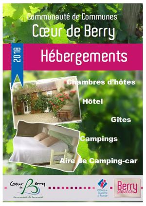 Hébergements Coeur De Berry 2018 Pour Calaméo