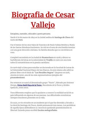 César Vallejo