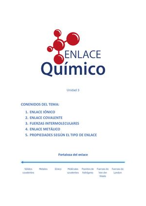 Apuntes Enlace Químico