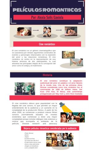 Infografia películas románticas