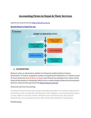Accounting Firms In Nepal