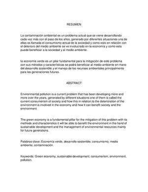 Economia Verdee