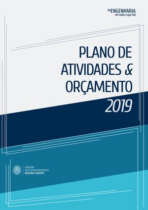 Plano De Atividades & Orçamento 2019