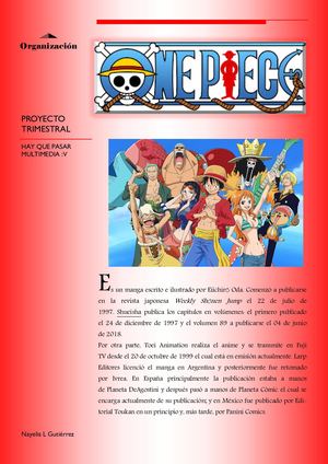 Blogg De One Piece