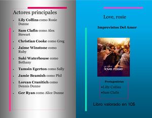 Kathiana Pérez Catálogo (Love, Rosie)