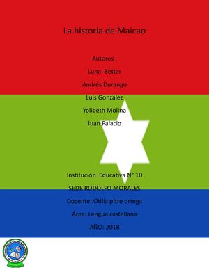 La Historia De Maicao