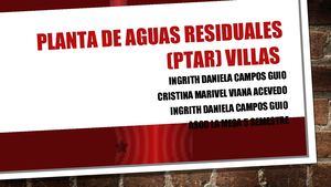 PLANTA DE AGUAS RESIDUALES (PTAR) VILLAS DEL NUEVO SIGLO