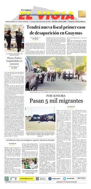 18 de noviembre del 2018