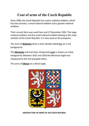 ČEský Státní Znak(1)