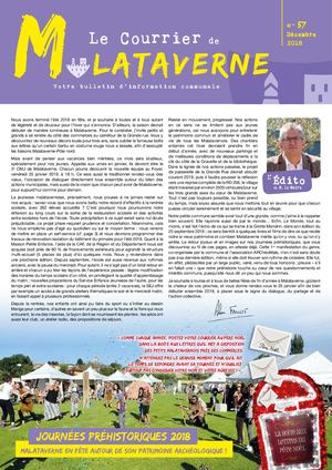 Courrier de Malataverne A89 N°57
