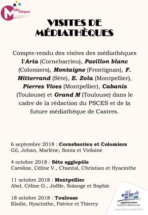 Visites De Médiathèques Groupe De Travail Elus