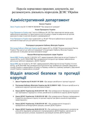 Перелік нормативно