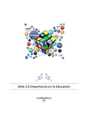 Web 2.0 Importancia en educación
