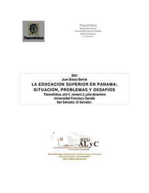 Educacion Superior En Panamá