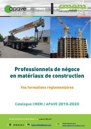 Catalogue Formations Cmem Apave 2019-2020
