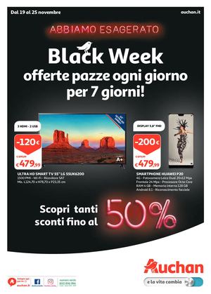 Black week (Auchan Roma)