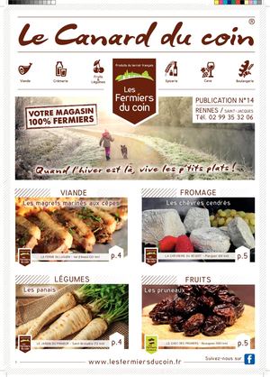 Le Canard du coin N°14 - Les Fermiers du coin Rennes