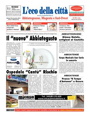 L'eco della città del 20 novembre 2018