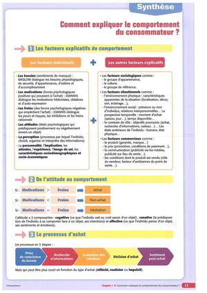 fiches   de synthèse marketing