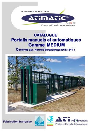 Catalogue 2018 Portails "Médium"