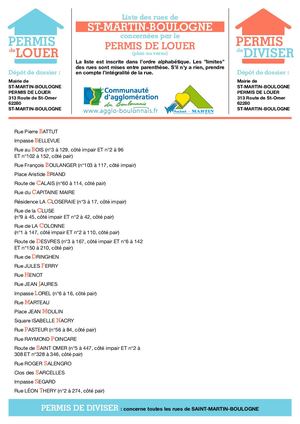 Plan St Martin Permis De Louer
