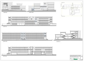 A 03 Estado Actual Edificio Principal Alzados Y Secciones