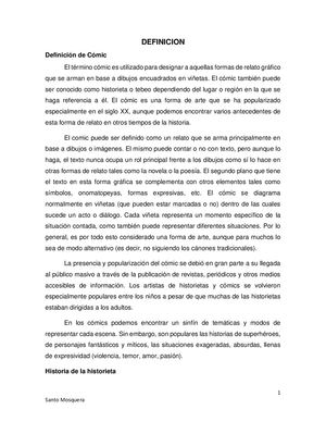 El Comic Santo Historieta