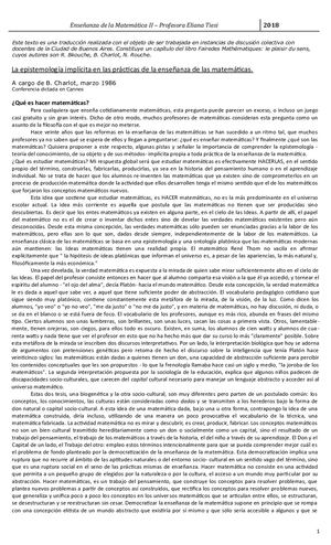 Epistemología Implícita