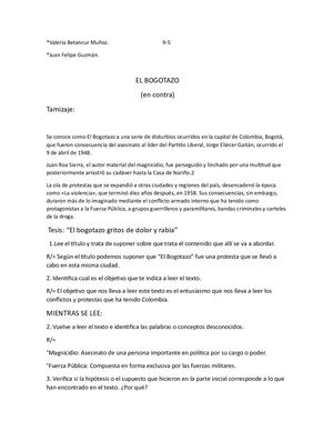 2 El Bogotazo En Contra