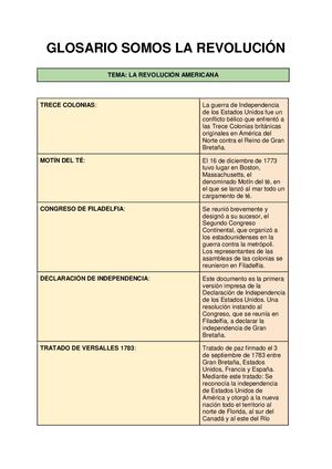 Copia De Copia De Las Lagunas Glosario Somos La Revolución